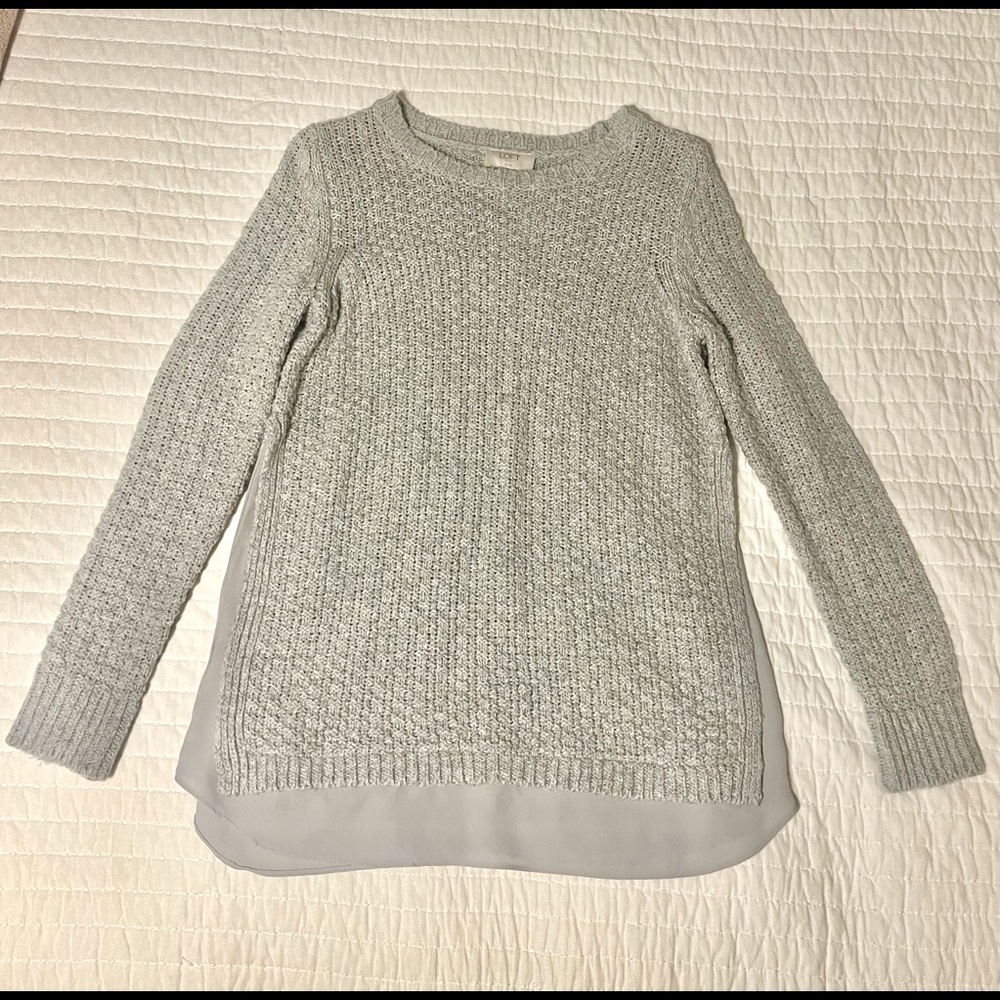 Loft Sweater • Gray • Petite Small